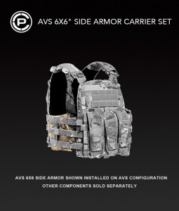 Crye AVS 6X6" Side Armor Carrier Set